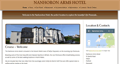 Desktop Screenshot of nanhoronhotel.com