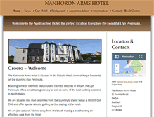 Tablet Screenshot of nanhoronhotel.com